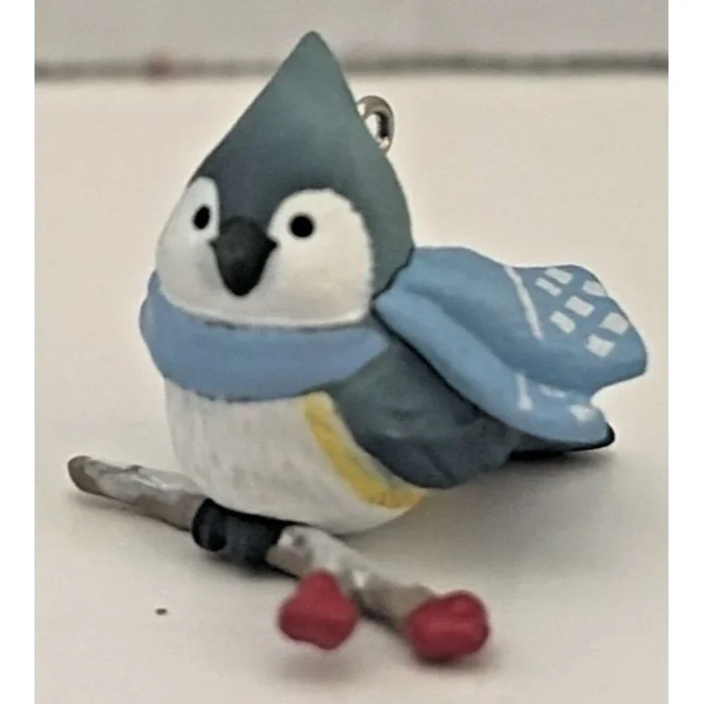 2024 Hallmark Keepsake Miniature Ornament Cozy Lil' Critters #6 Tufted Titmouse